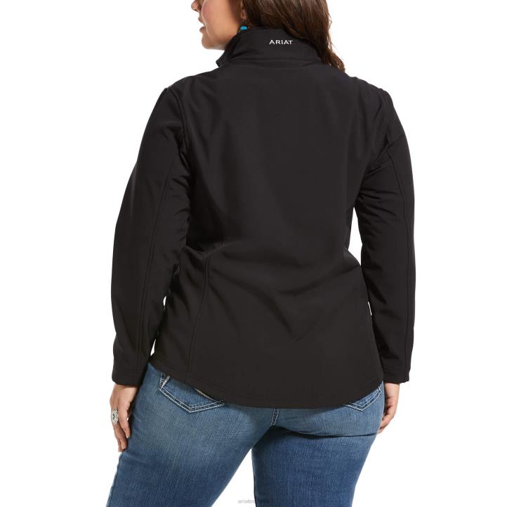 verdadera chaqueta softshell Ariat mujer negro tapas 044J3479