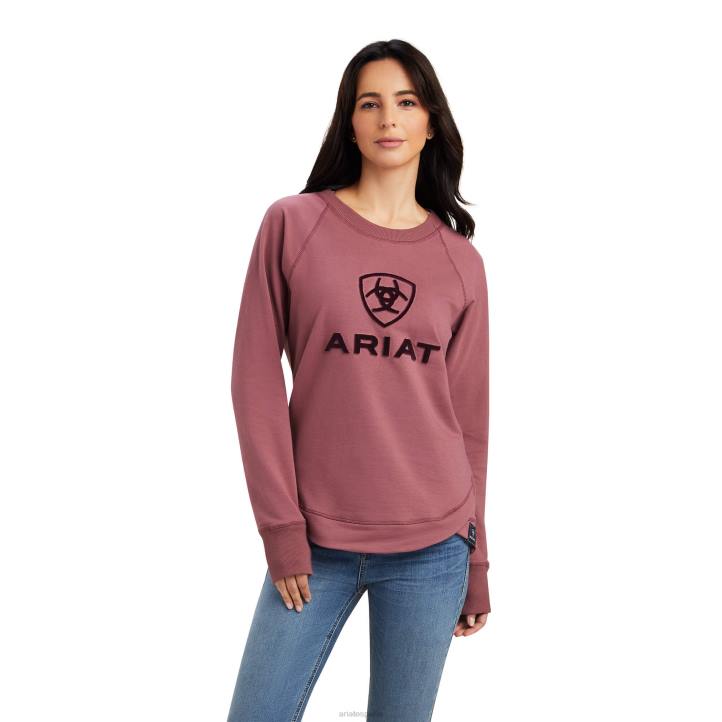 sudadera benicia Ariat mujer jengibre salvaje tapas 044J3323
