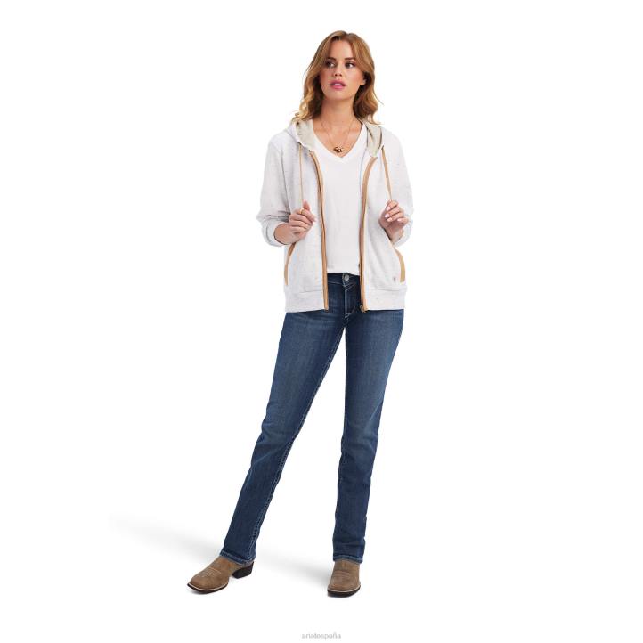sudadera con cremallera completa con vista al desierto Ariat mujer garceta tapas 044J3415