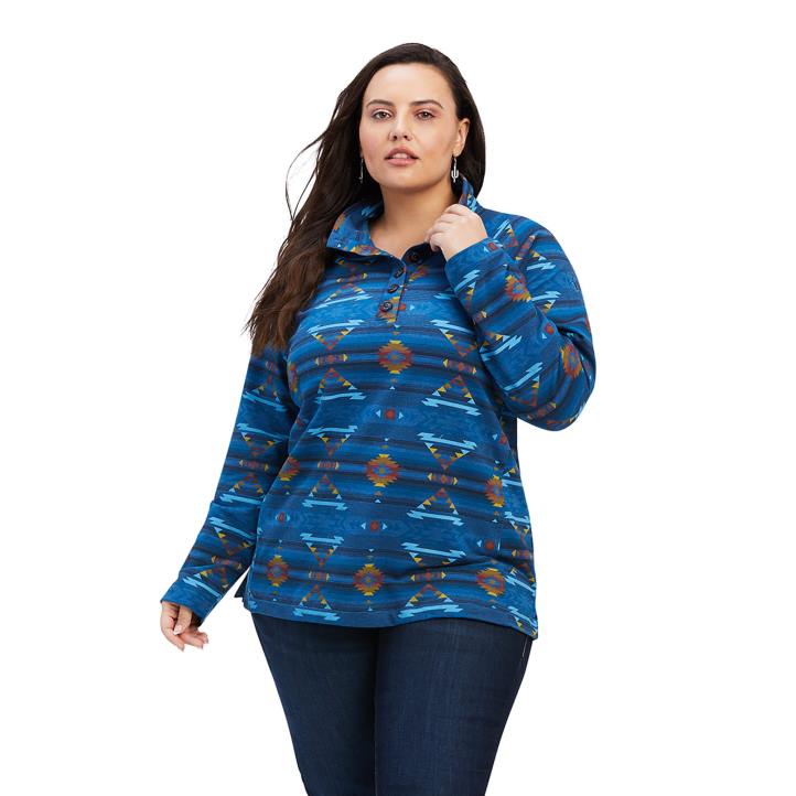 sudadera realmente cómoda Ariat mujer estampado de enebro tapas 044J3341