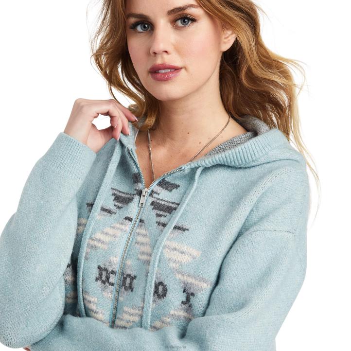 suéter de jardín de agave Ariat mujer ártico tapas 044J3339