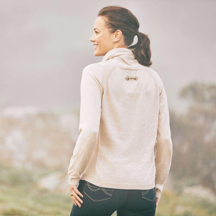 suéter lexi Ariat mujer avena tapas 044J3329