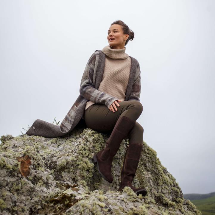 suéter tres chimeneas Ariat mujer avena tapas 044J3343