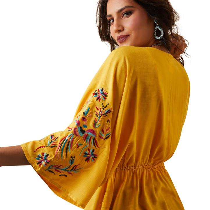 carmen superior Ariat mujer yema amarilla tapas 044J2763