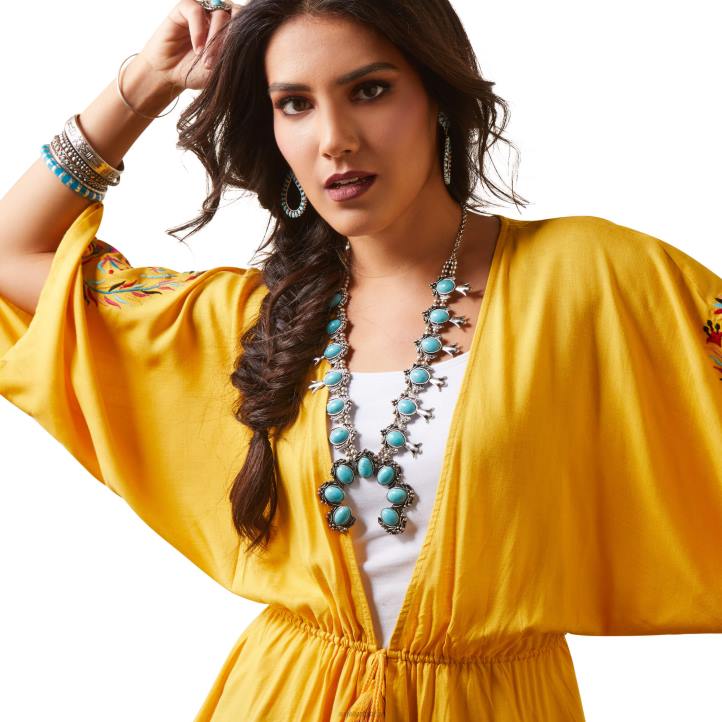 carmen superior Ariat mujer yema amarilla tapas 044J2763