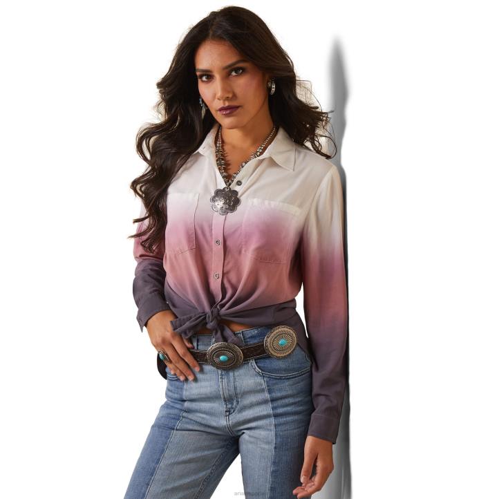 desvanecimiento superior Ariat mujer impresión múltiple tapas 044J2758