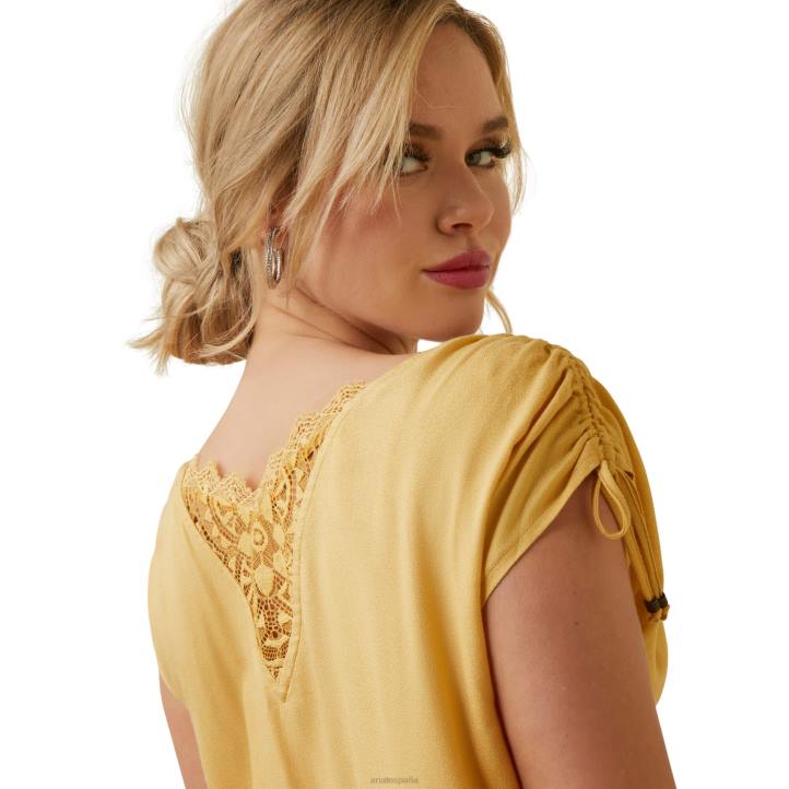 dulce top de primavera Ariat mujer rota tapas 044J2947