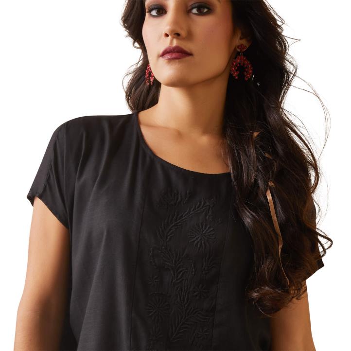 ellie superior Ariat mujer negro tapas 044J2778