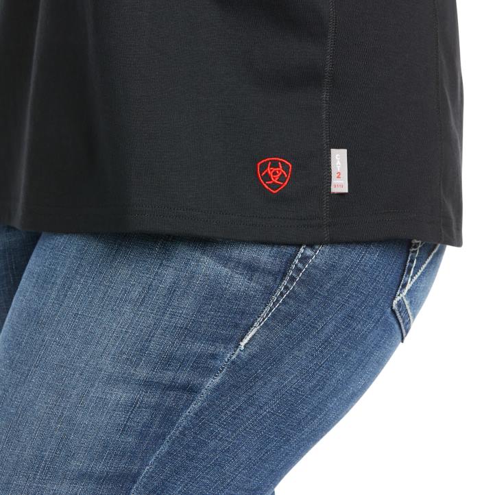 fr ac superior Ariat mujer negro tapas 044J3019