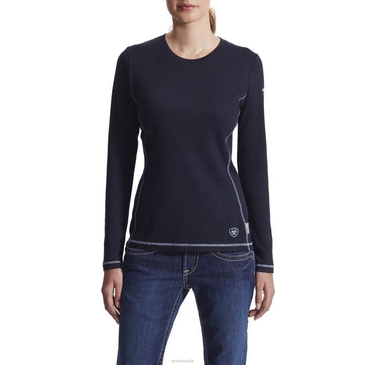 fr polartec powerdry top Ariat mujer Armada tapas 044J3168