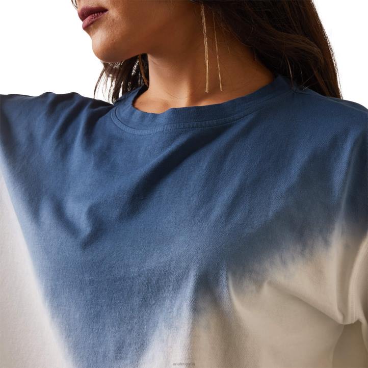 hola top ombre Ariat mujer blanco tapas 044J3108