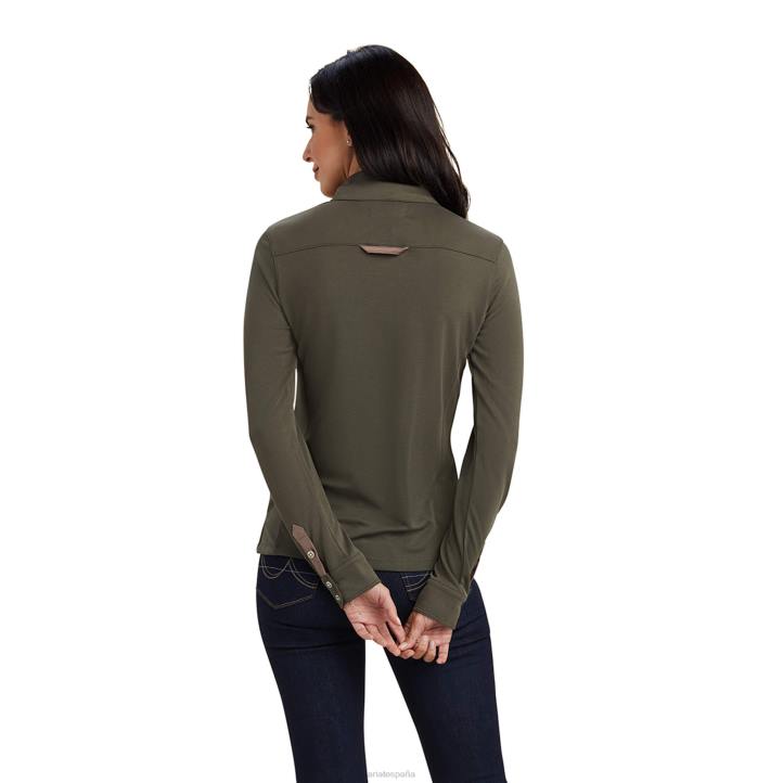 parte superior de overbrook Ariat mujer tierra tapas 044J3068