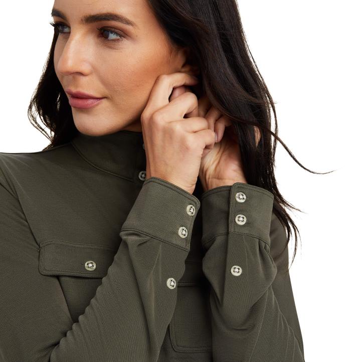 parte superior de overbrook Ariat mujer tierra tapas 044J3068