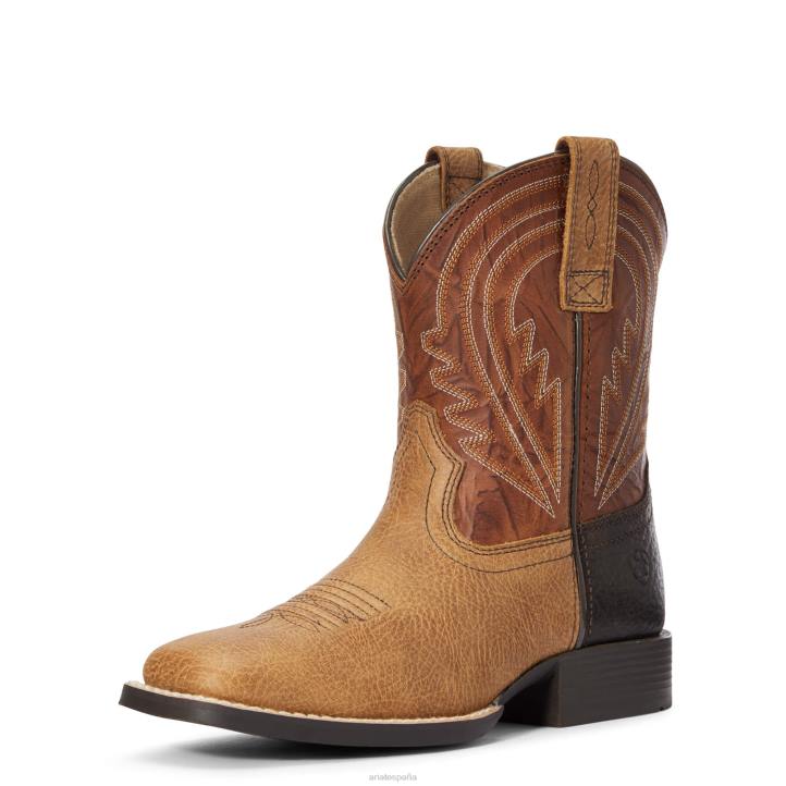 bota vaquera lil' hoss Ariat niños cabaña calzado 044J3937