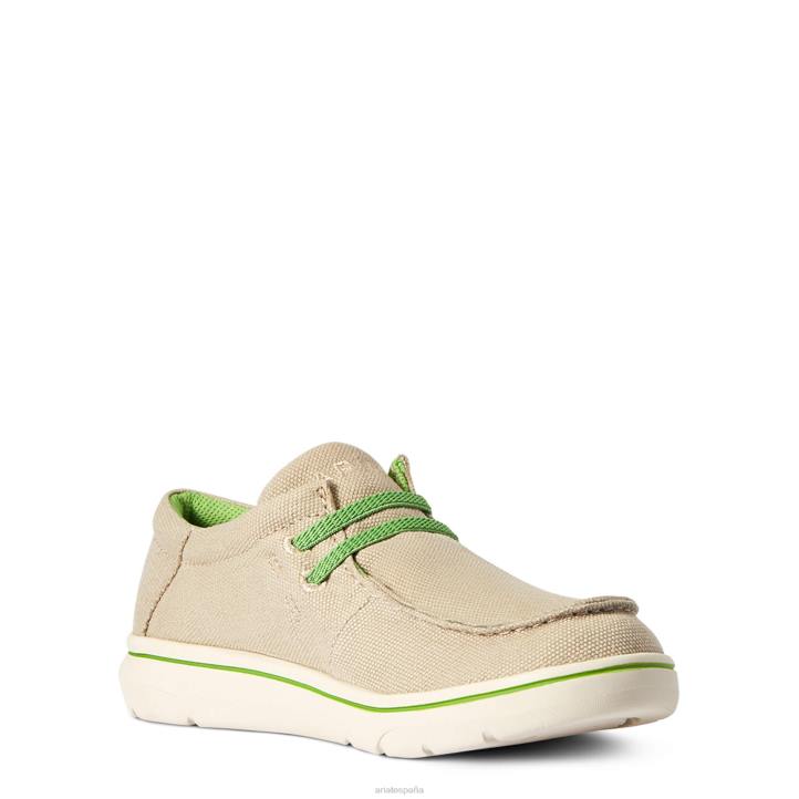 hilos 3 Ariat niños Paloma gris calzado 044J3892