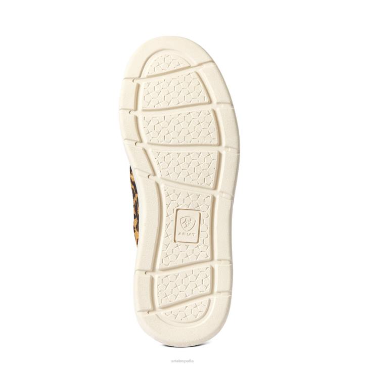hilos 3 Ariat niños leopardo brillante calzado 044J3881