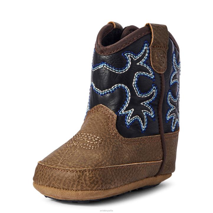 bota Warren de Lil' Stompers Ariat niños marrón colecciones 044J3858