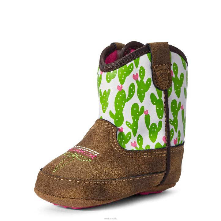 bota anaheim de lil' stompers Ariat niños blanco colecciones 044J3899