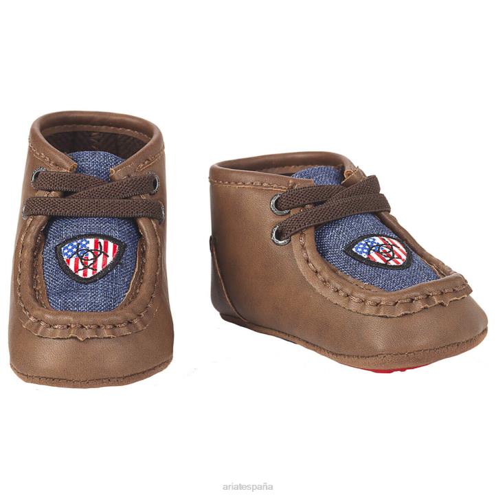 lil stompers ee uu spitfire Ariat niños marrón colecciones 044J3919