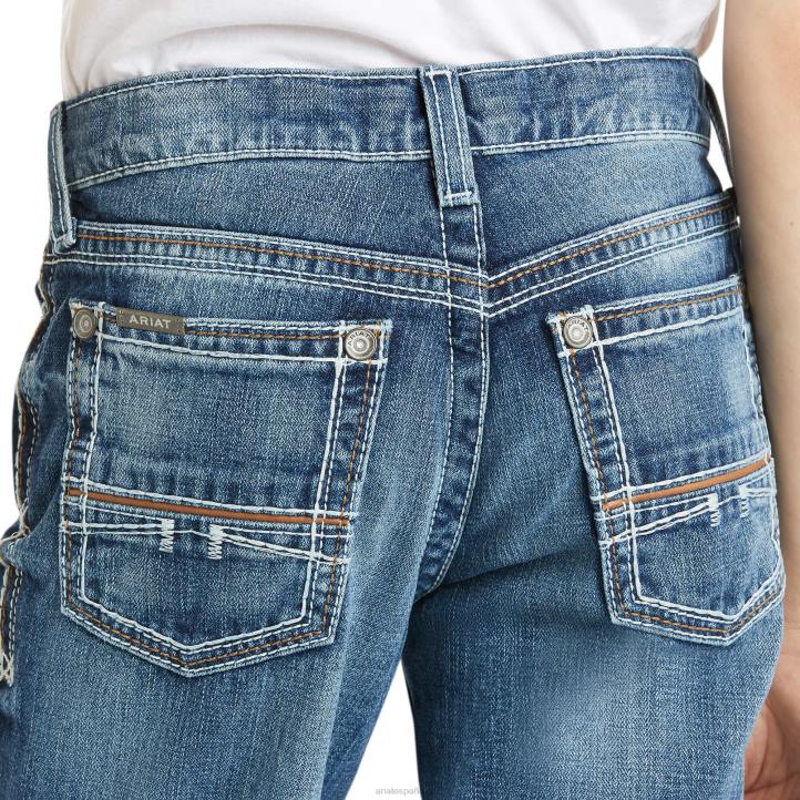 Vaqueros con corte de bota Coltrane relajados B4 Ariat niños durango colecciones 044J3969