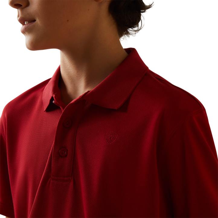 polo tek Ariat niños scooter ropa 044J4008