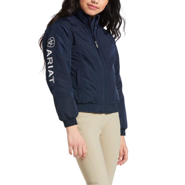 chaqueta aislante estable Ariat niños Armada ropa 044J4135