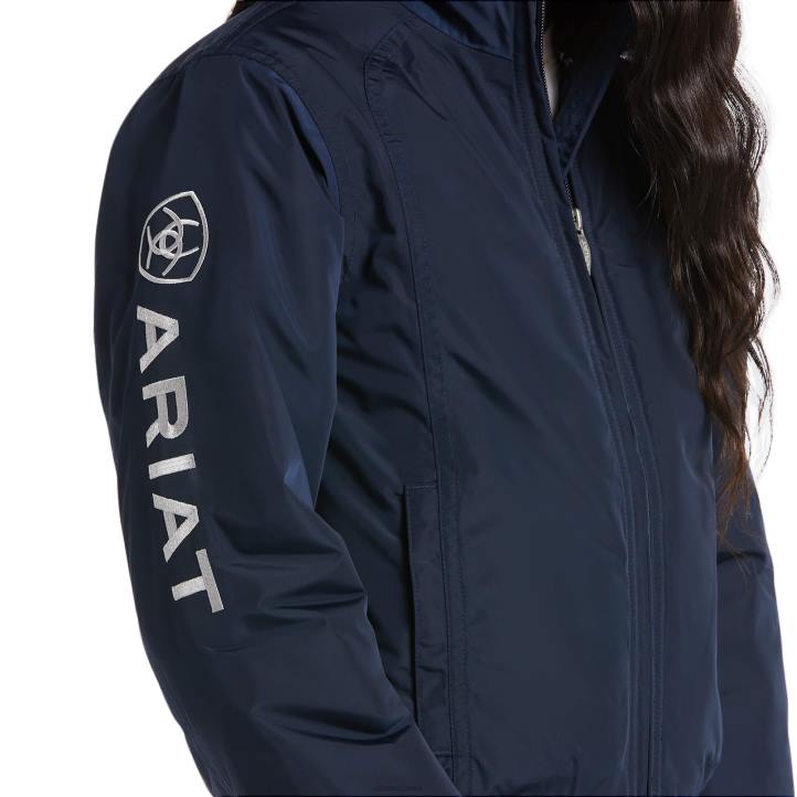 chaqueta aislante estable Ariat niños Armada ropa 044J4135