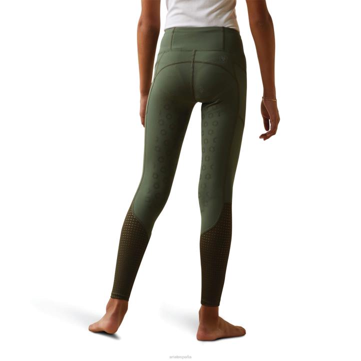 asiento completo eos apretado Ariat niños escarabajo/niebla del bosque ropa 044J4145