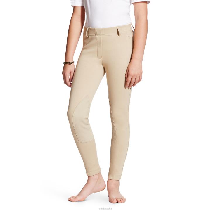 calzones con parche en la rodilla de punto tradicional Ariat niños broncearse ropa 044J4142