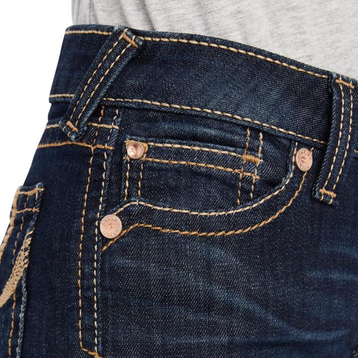 real. pantalon maggie jean ancho Ariat niños hierba mora ropa 044J3986