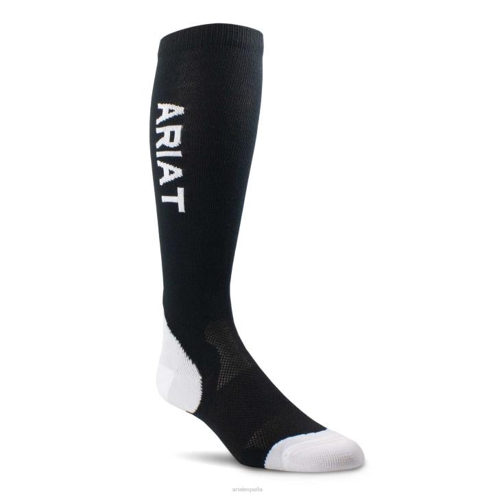 calcetines de rendimiento Ariat unisexo negro accesorios 044J2048